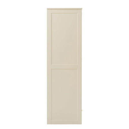 Ruby 3 Door Wardrobe with Drawers - Cream - DUSK