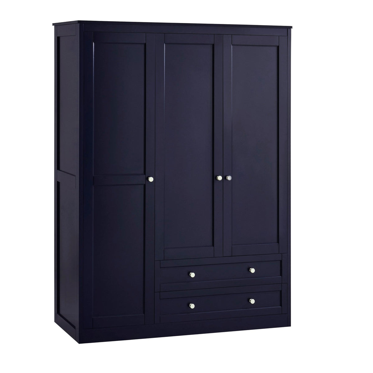 Ruby 3 Door Wardrobe with Drawers - Midnight - DUSK