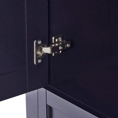 Ruby 3 Door Wardrobe with Drawers - Midnight - DUSK