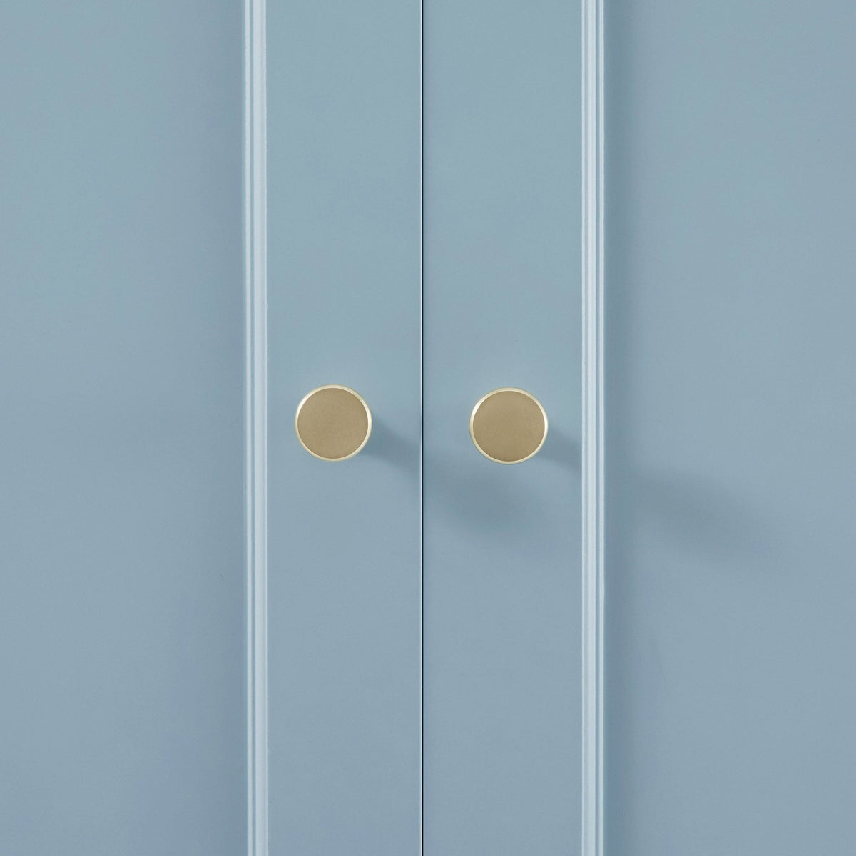 Ruby 3 Door Wardrobe with Drawers - Sky Blue - DUSK