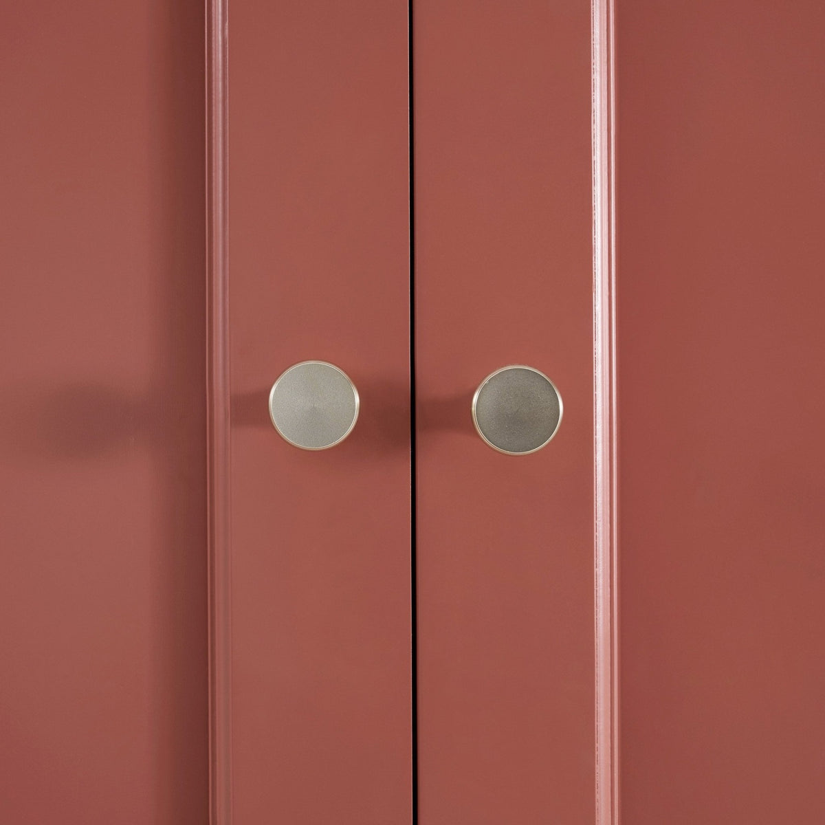 Ruby 3 Door Wardrobe with Drawers - Terracotta - DUSK