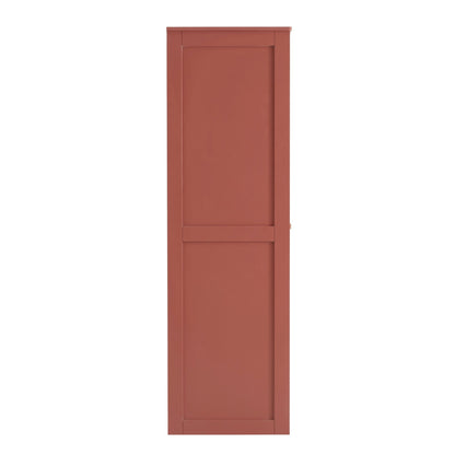 Ruby 3 Door Wardrobe with Drawers - Terracotta - DUSK