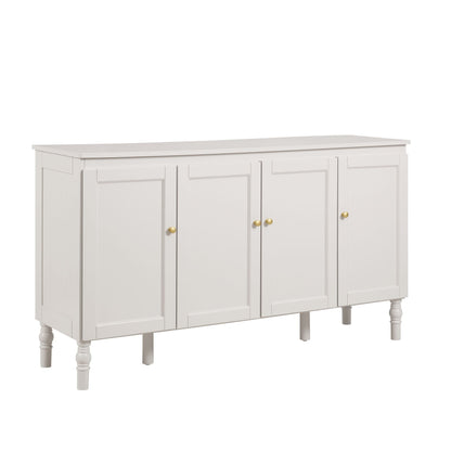 Ruby 4 Door Sideboard - Stone Grey - DUSK