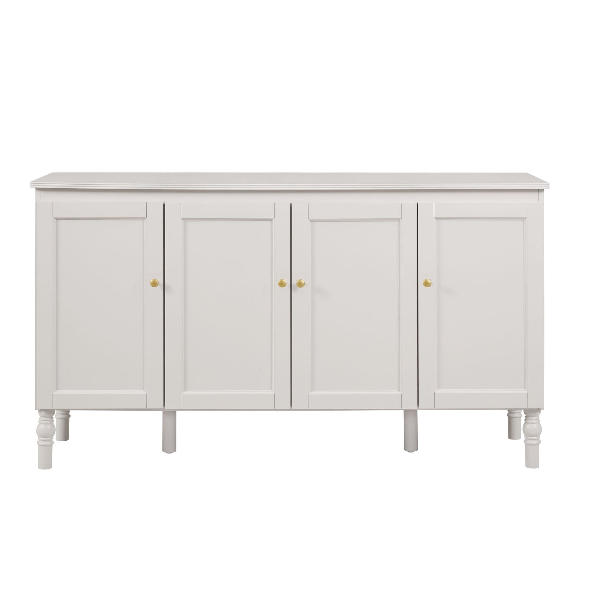 Ruby 4 Door Sideboard - Stone Grey - DUSK