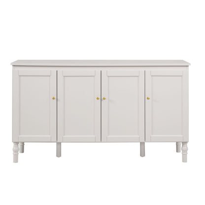 Ruby 4 Door Sideboard - Stone Grey - DUSK