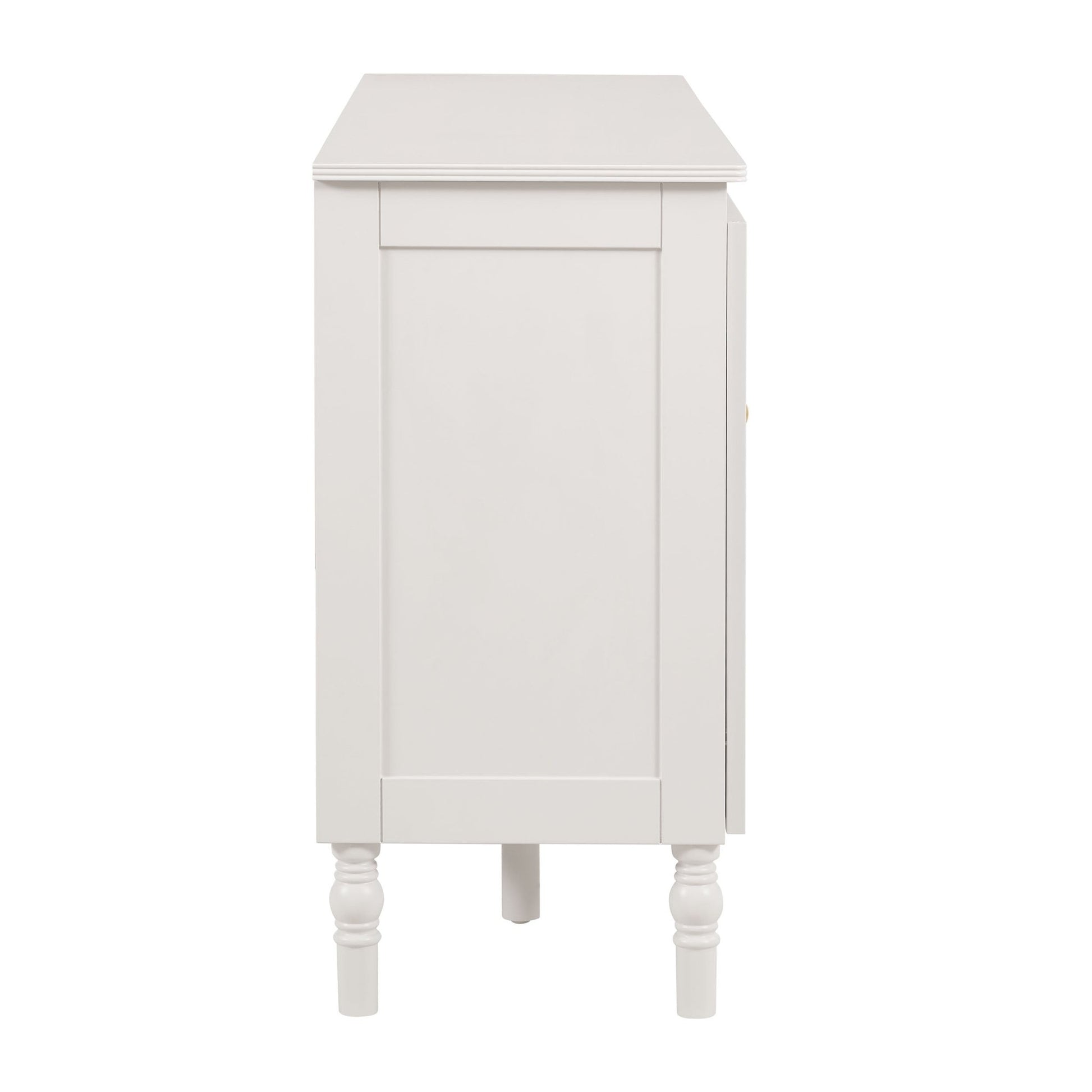 Ruby 4 Door Sideboard - Stone Grey - DUSK