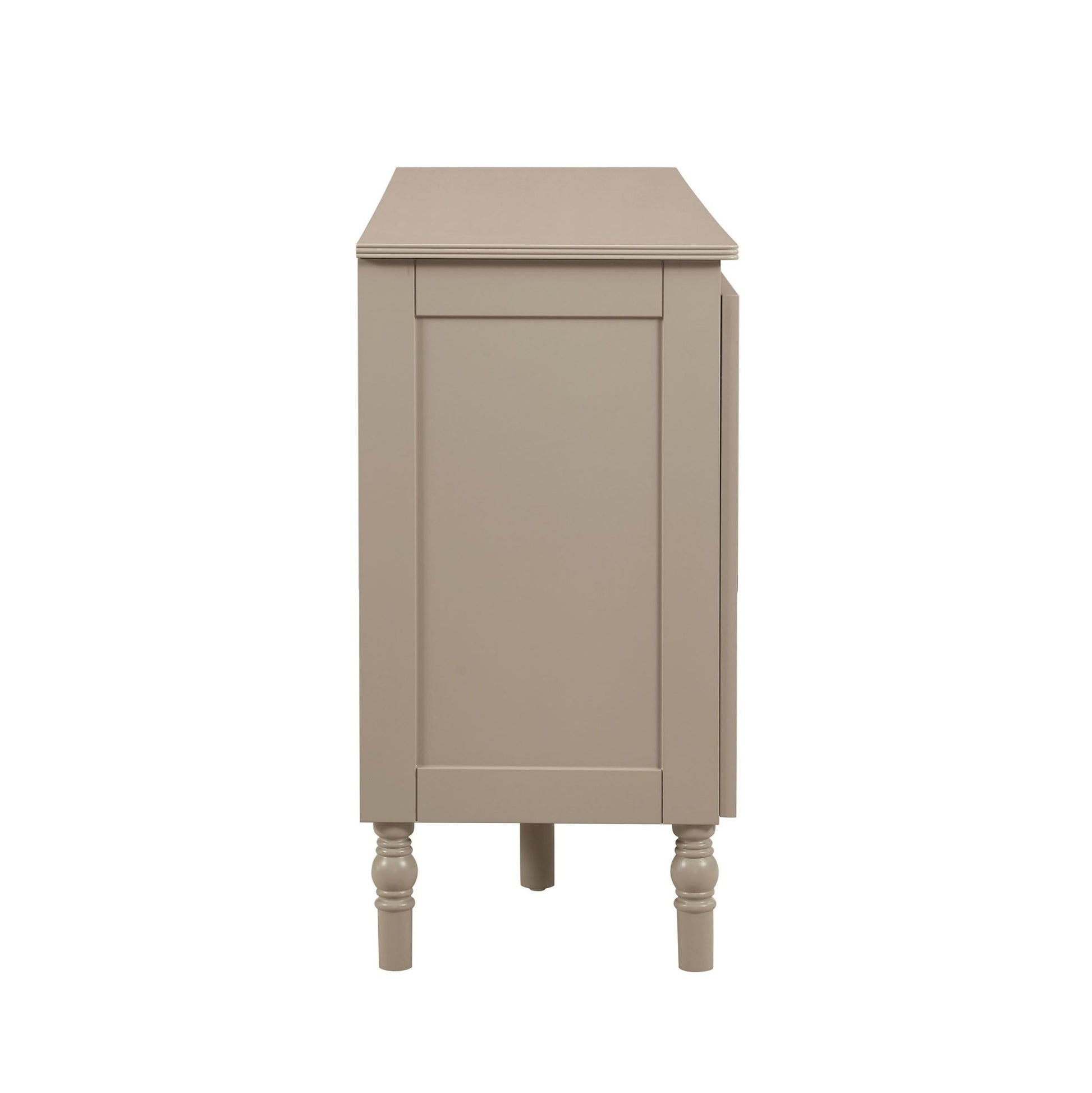 Ruby 4 Door Sideboard - Taupe - DUSK