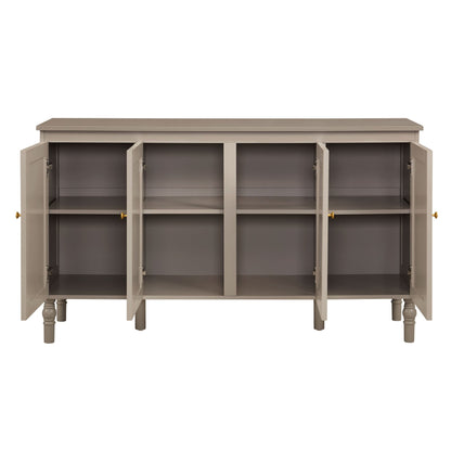 Ruby 4 Door Sideboard - Taupe - DUSK
