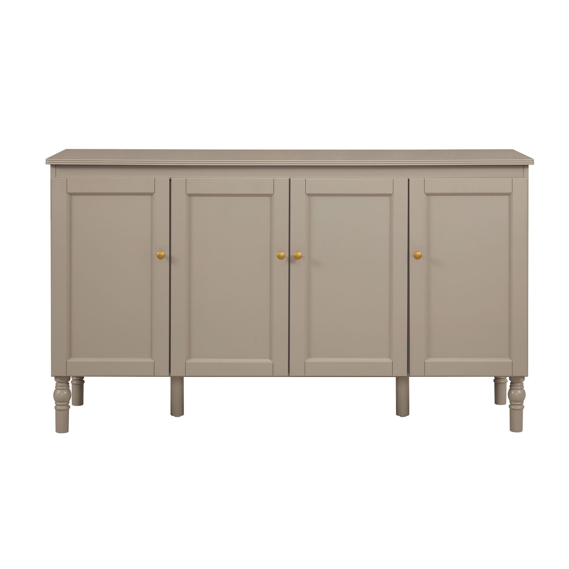 Ruby 4 Door Sideboard - Taupe - DUSK