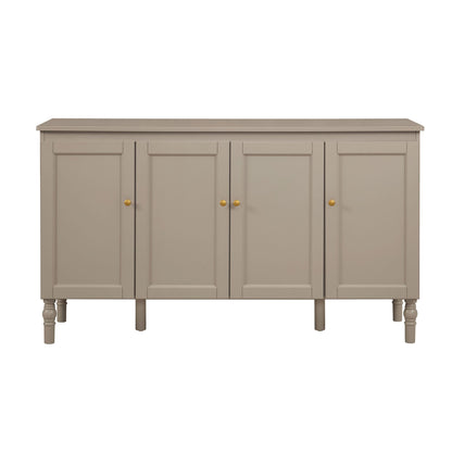 Ruby 4 Door Sideboard - Taupe - DUSK