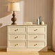 Ruby 6 Drawer Chest - Cream - DUSK