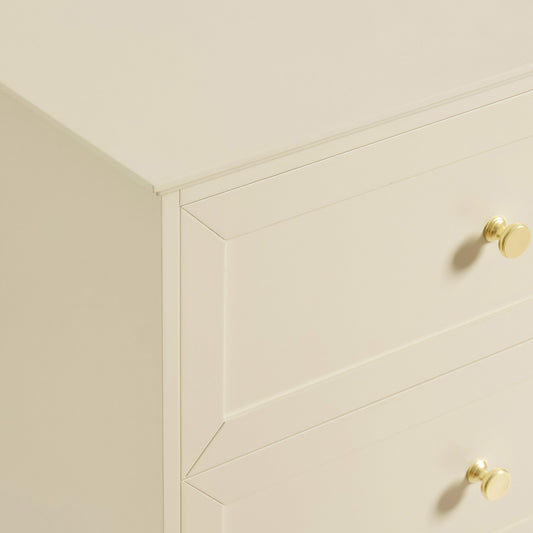 Ruby 6 Drawer Chest - Cream - DUSK