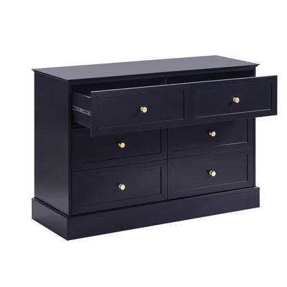 Ruby 6 Drawer Chest - Midnight - DUSK