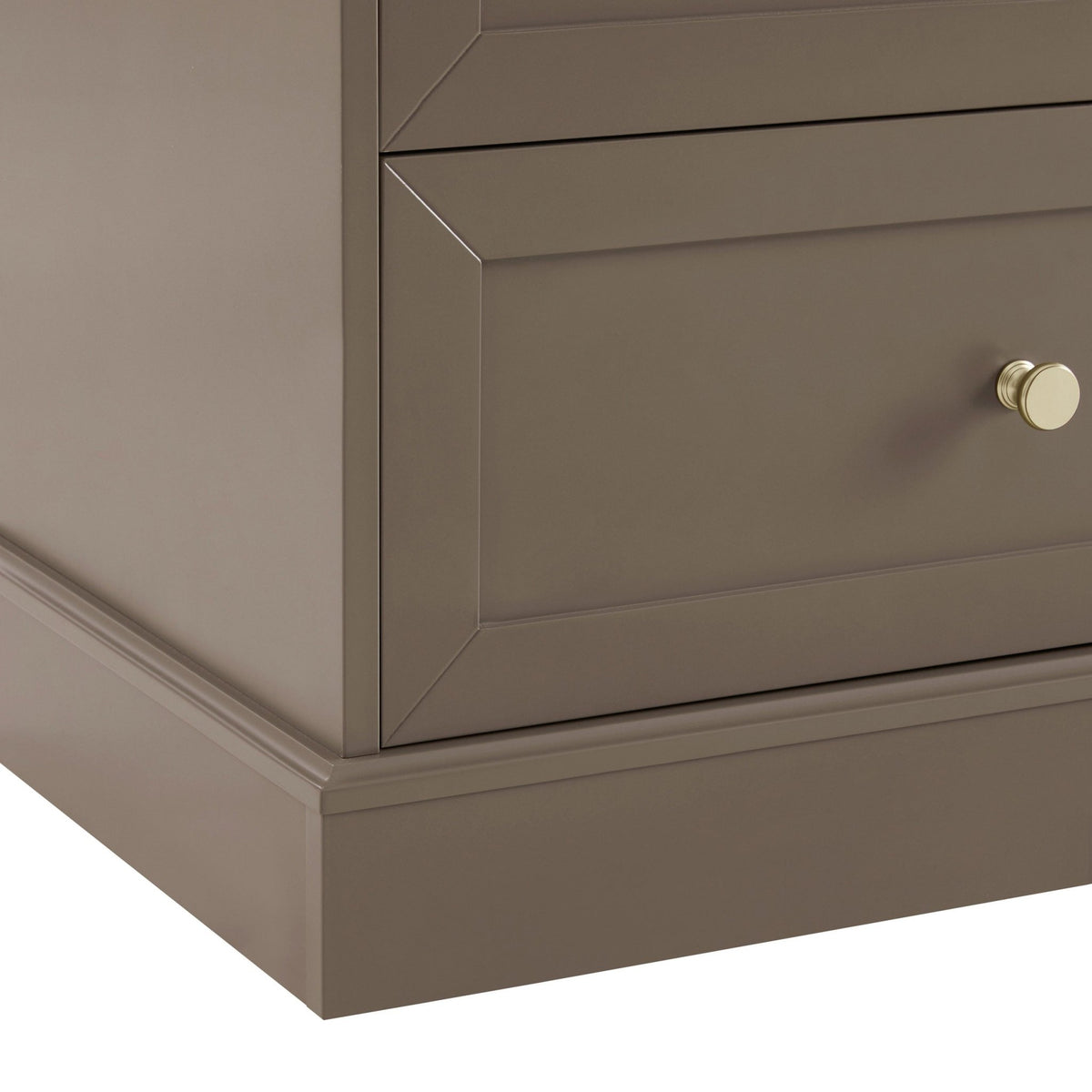 Ruby 6 Drawer Chest - Mushroom Brown - DUSK