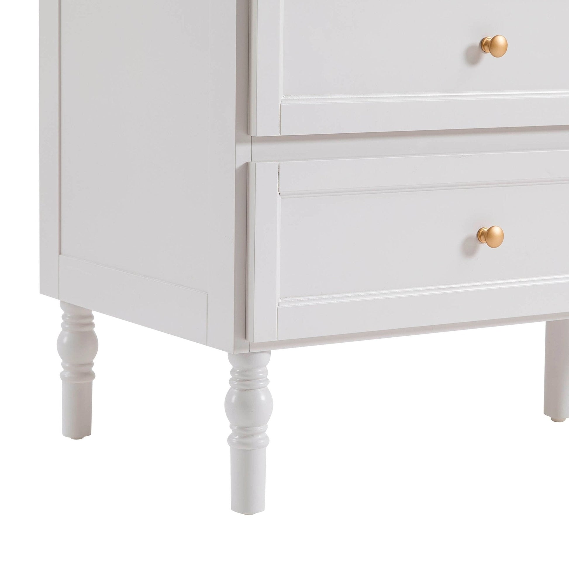 Ruby 6 Drawer Chest - Stone Grey - DUSK