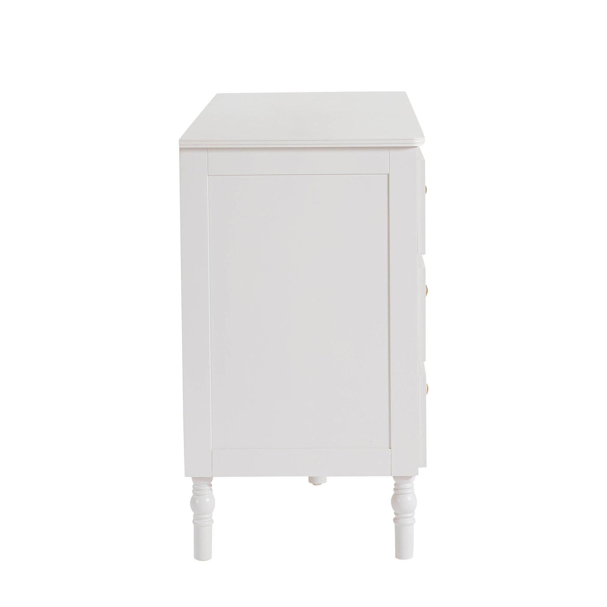 Ruby 6 Drawer Chest - Stone Grey - DUSK