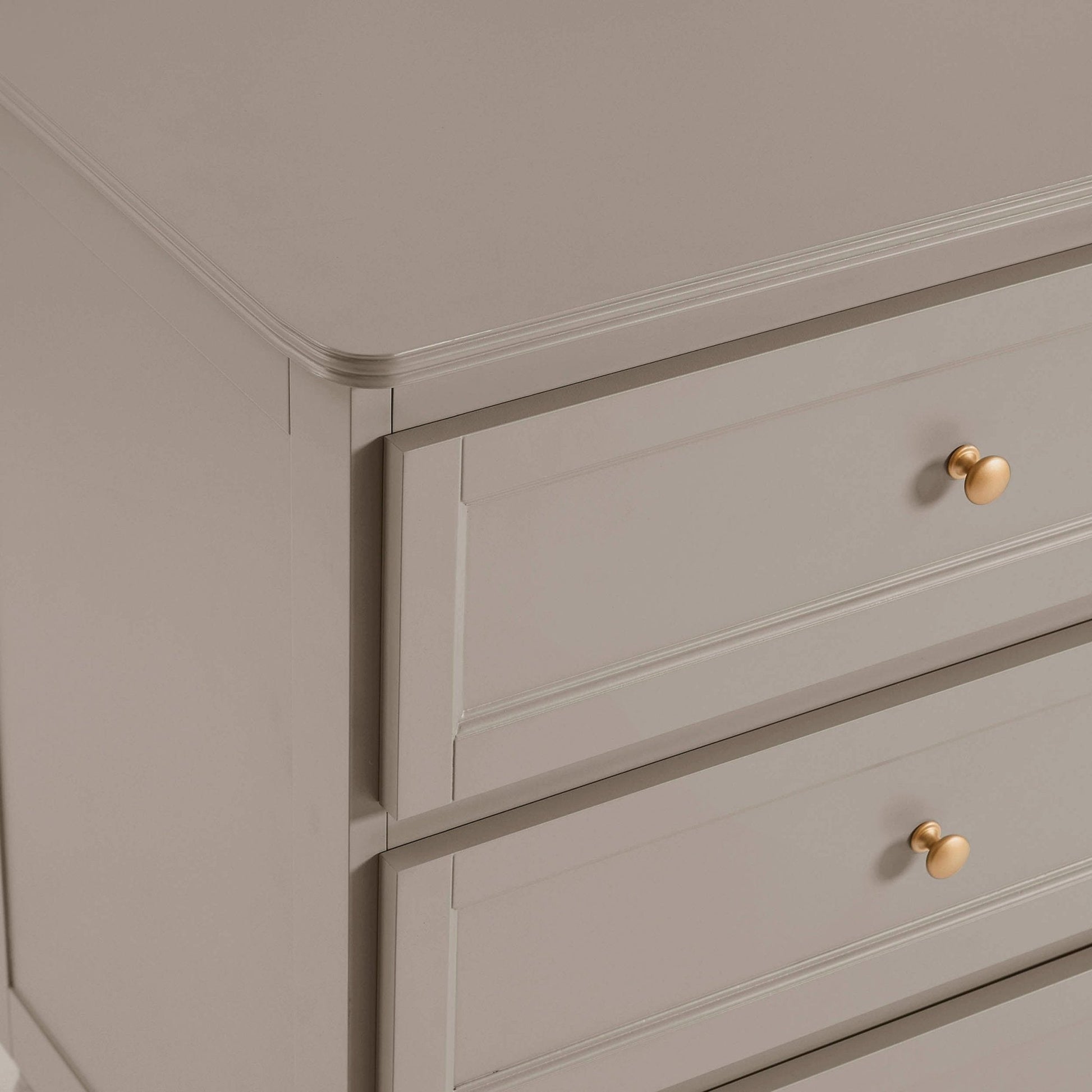 Ruby 6 Drawer Chest - Taupe - DUSK