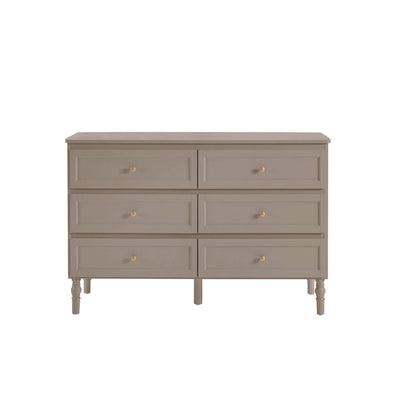 Ruby 6 Drawer Chest - Taupe - DUSK