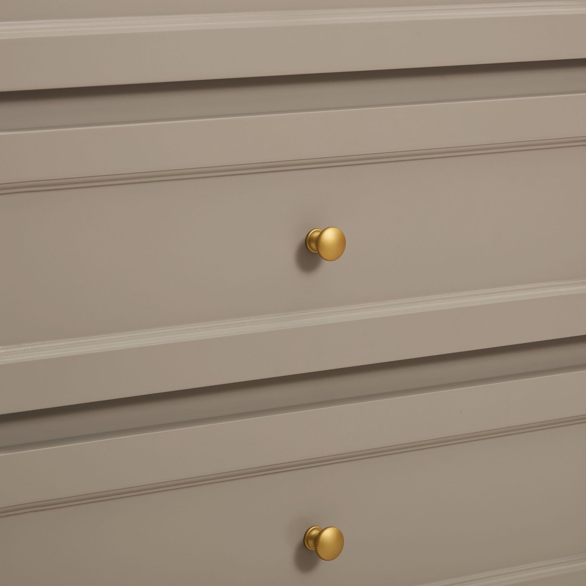Ruby 6 Drawer Chest - Taupe - DUSK