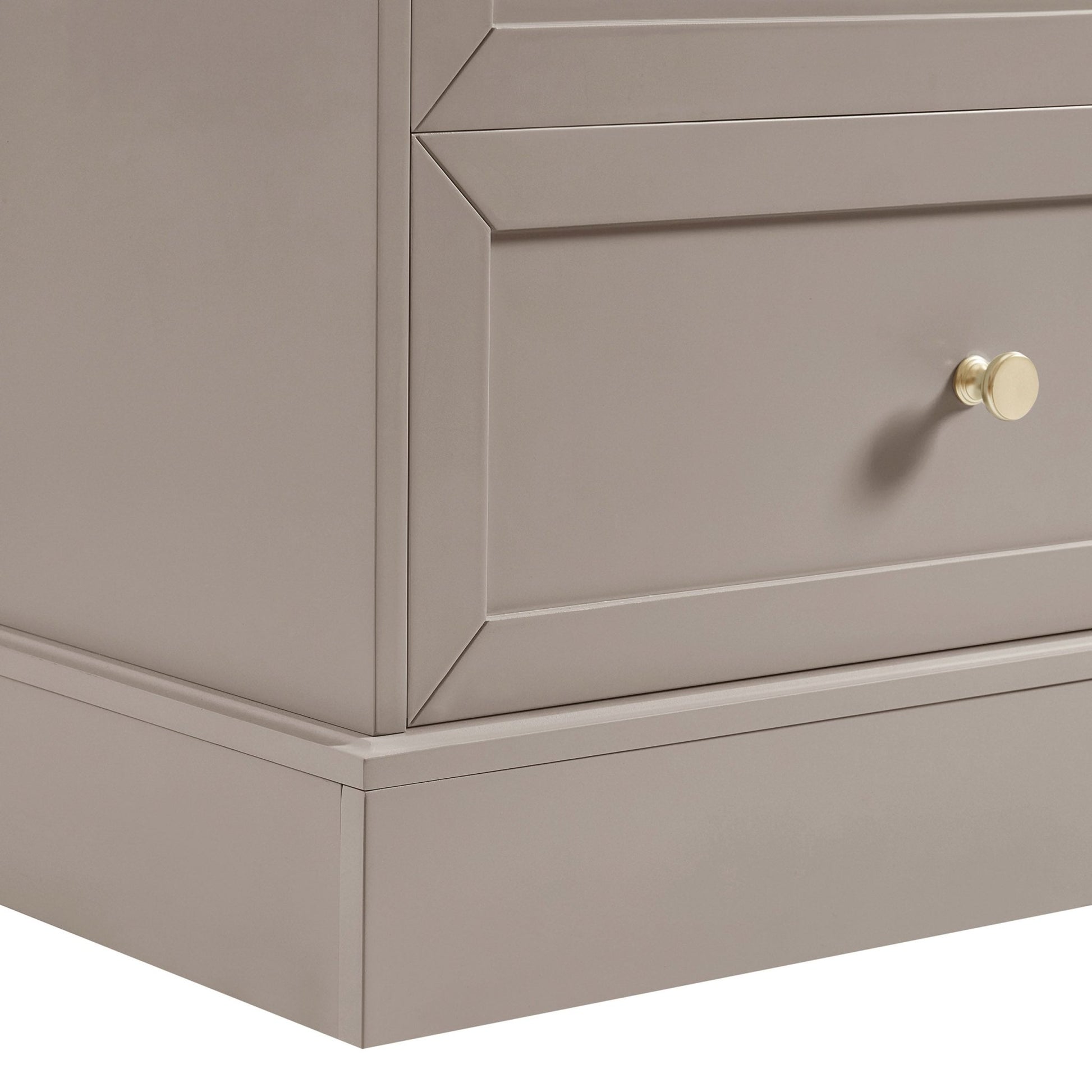 Ruby 6 Drawer Chest - Taupe - DUSK