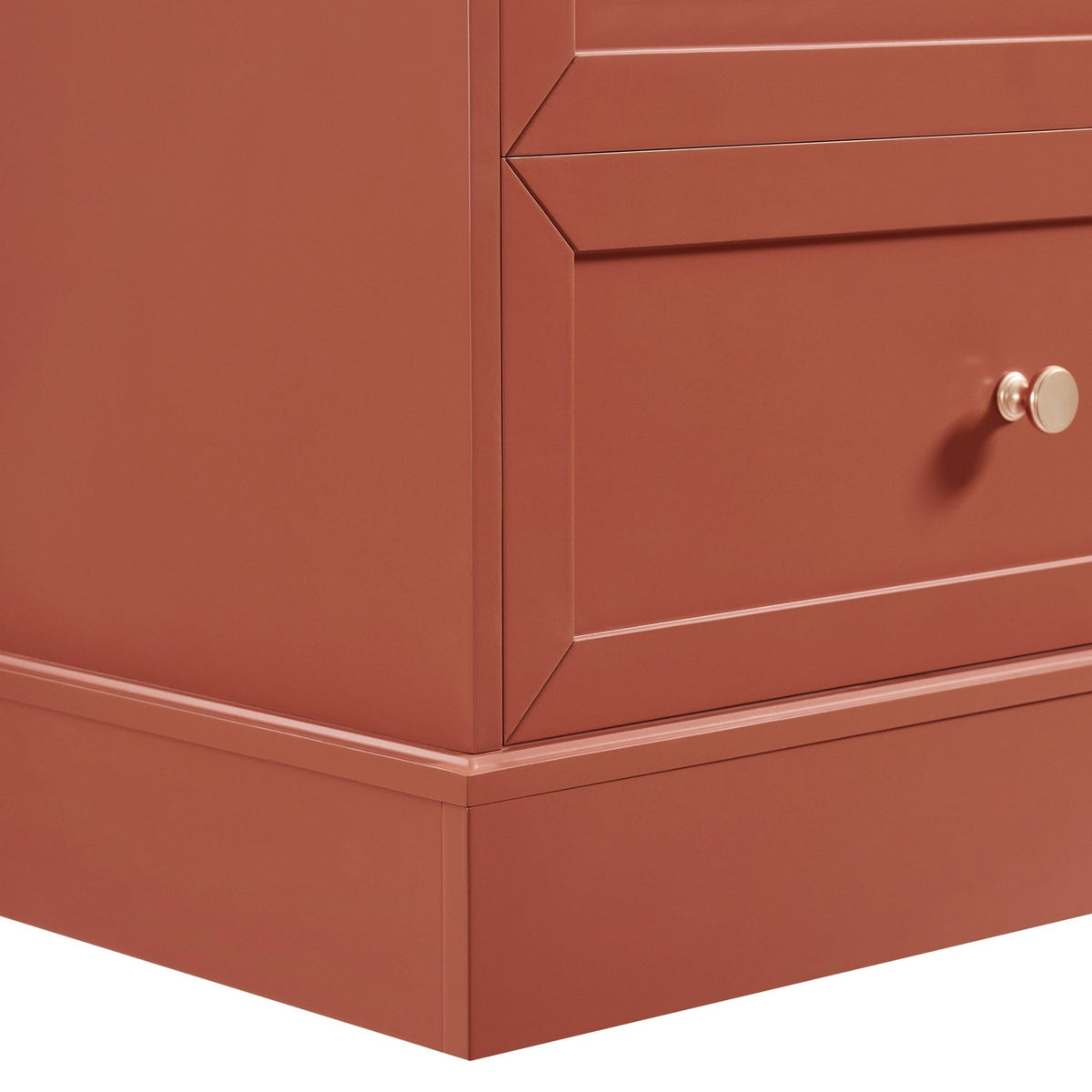 Ruby 6 Drawer Chest - Terracotta - DUSK