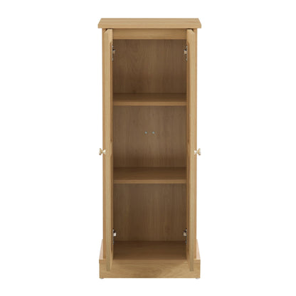 Ruby Bathroom Storage Cabinet - Light Wood - DUSK