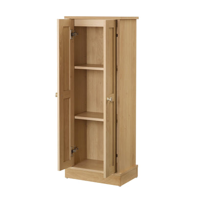 Ruby Bathroom Storage Cabinet - Light Wood - DUSK
