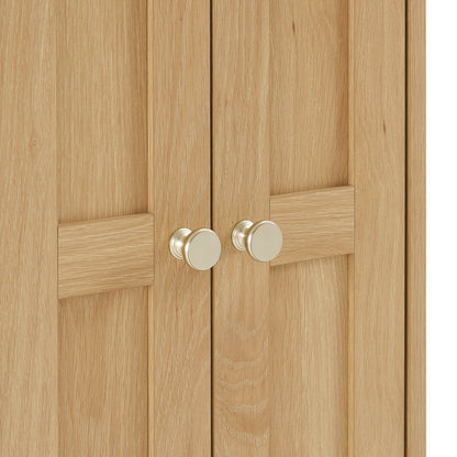 Ruby Bathroom Storage Cabinet - Light Wood - DUSK