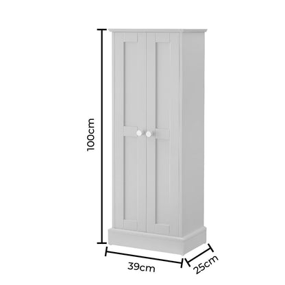Ruby Bathroom Storage Cabinet - Taupe - DUSK