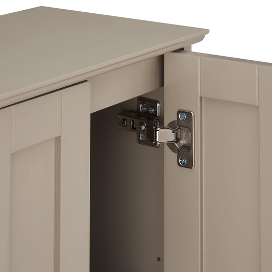 Ruby Bathroom Storage Cabinet - Taupe - DUSK