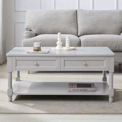 Ruby Coffee Table - Light Grey - DUSK