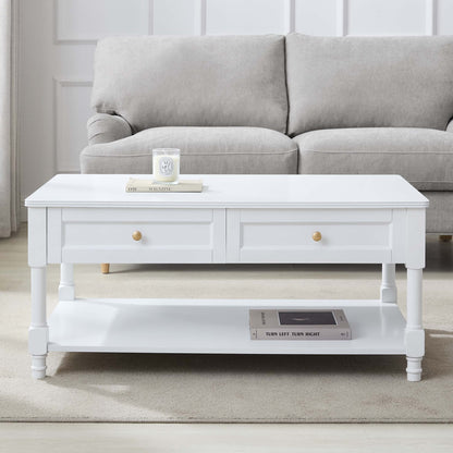 Ruby Coffee Table - Warm White - DUSK