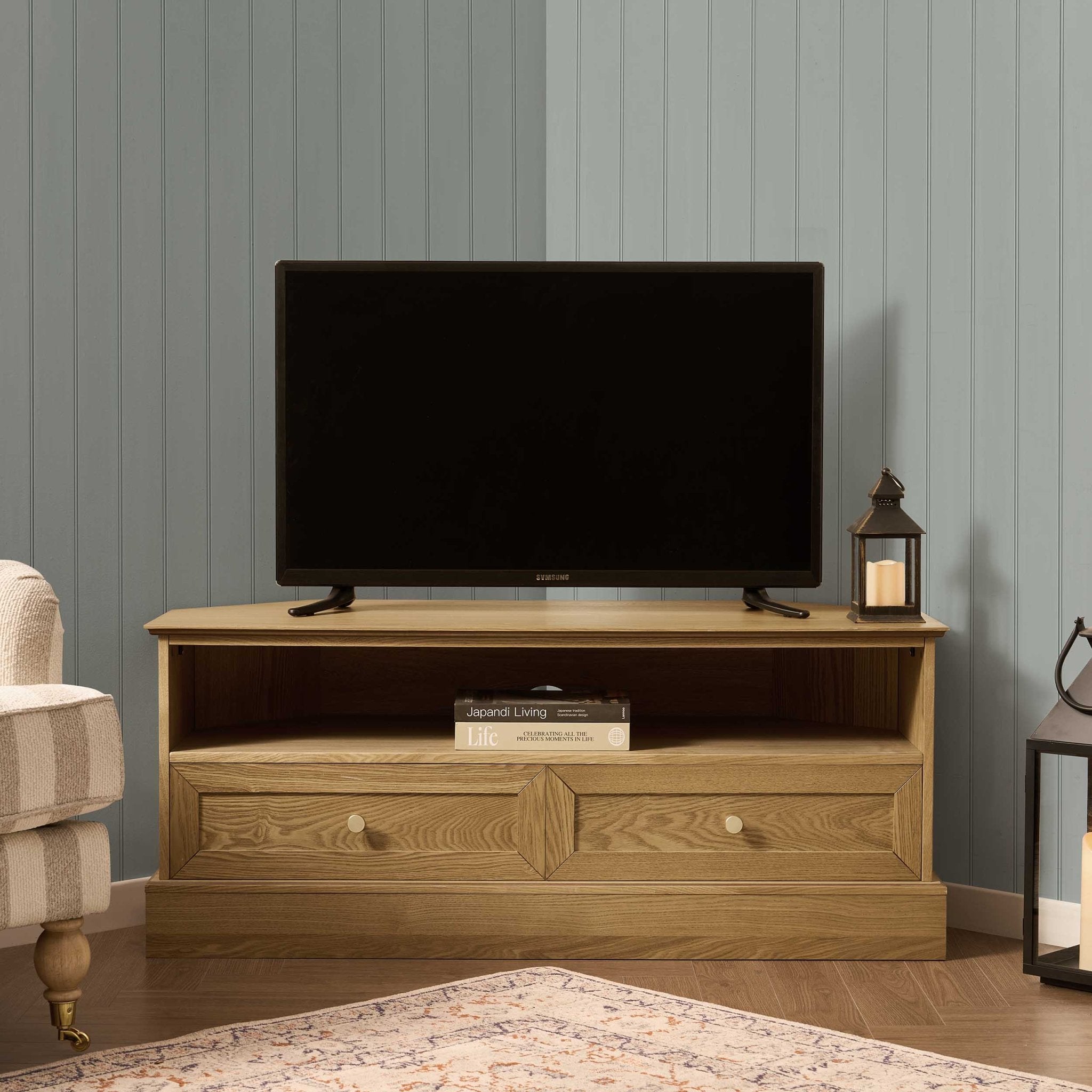 Ruby Corner TV Unit for TVs up to 55