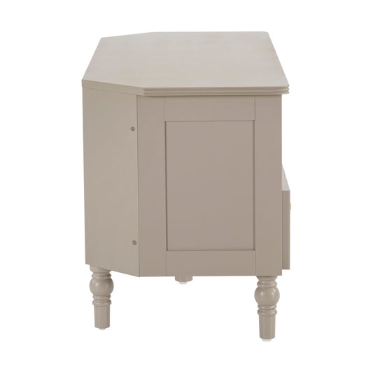 Ruby Corner TV Unit - Taupe - DUSK