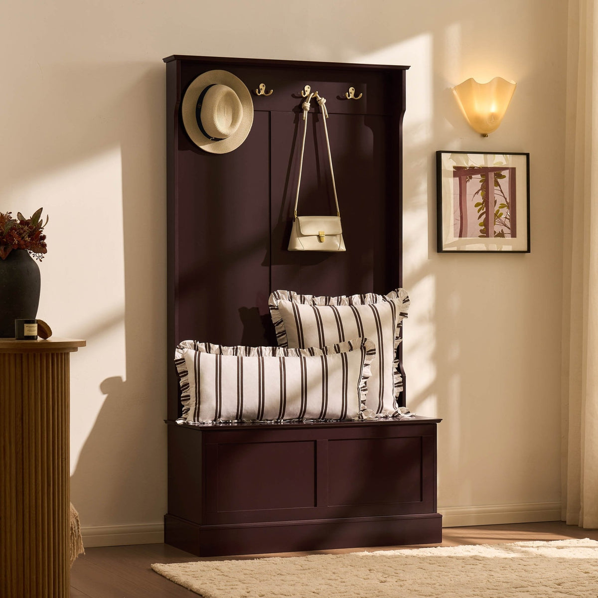 Ruby Entry Way Cabinet - Chocolate - DUSK