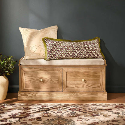 Ruby Seated Storage - Light Wood - DUSK