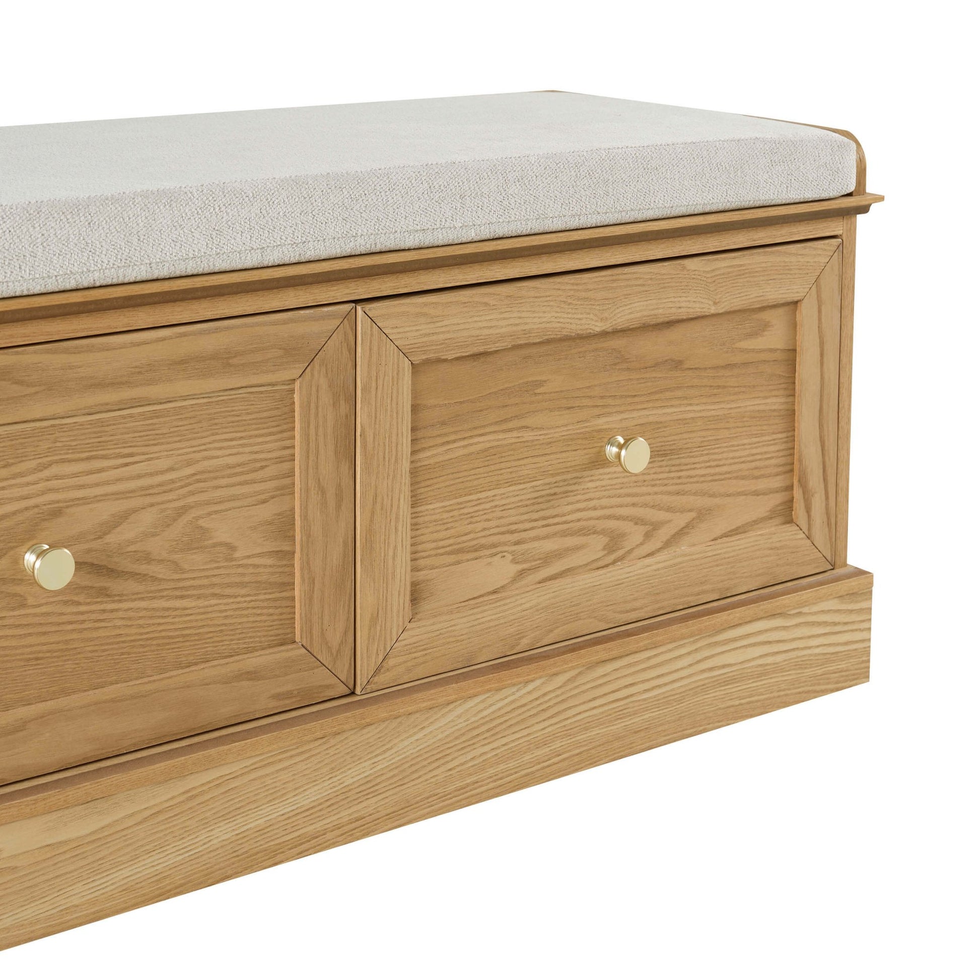 Ruby Seated Storage - Light Wood - DUSK
