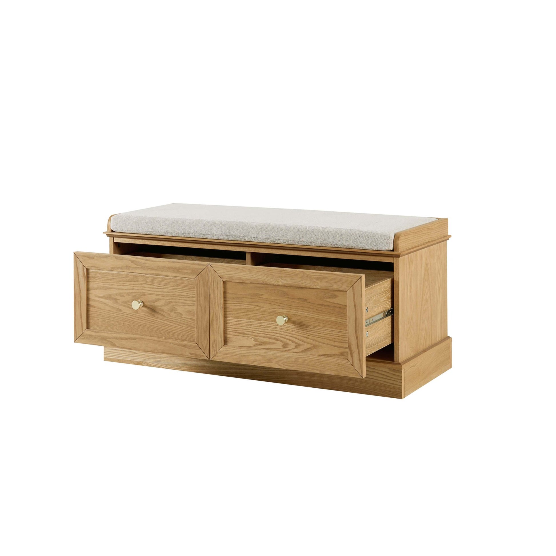 Ruby Seated Storage - Light Wood - DUSK