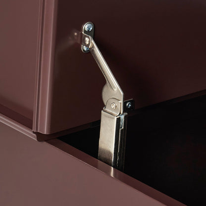 Ruby Space Saving Entry Way Cabinet - Chocolate - DUSK