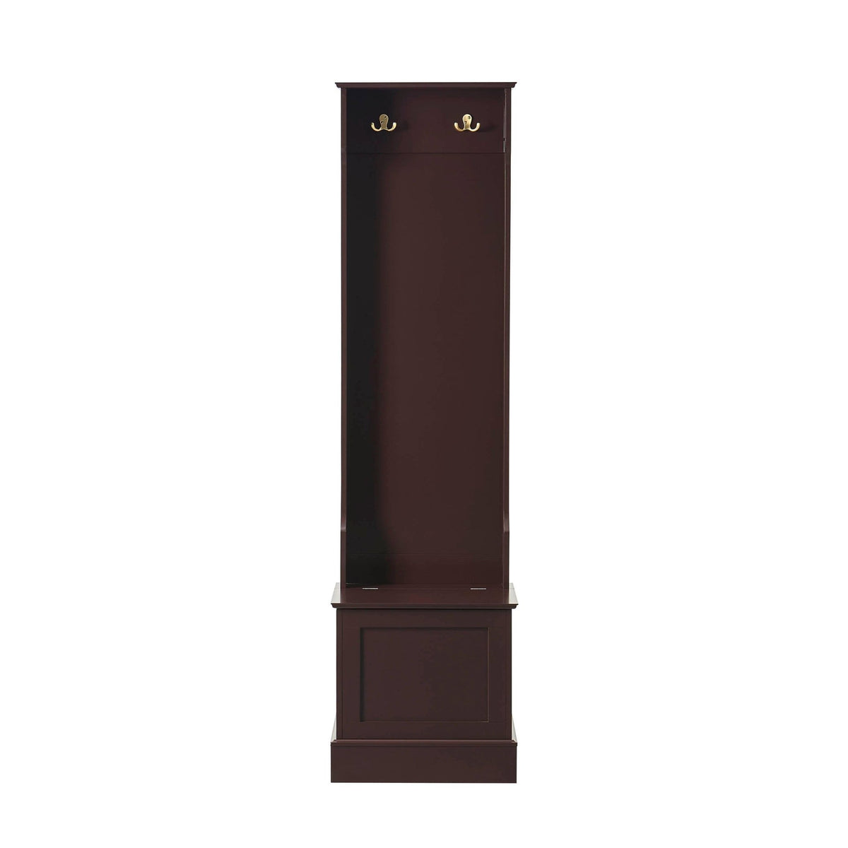 Ruby Space Saving Entry Way Cabinet - Chocolate - DUSK