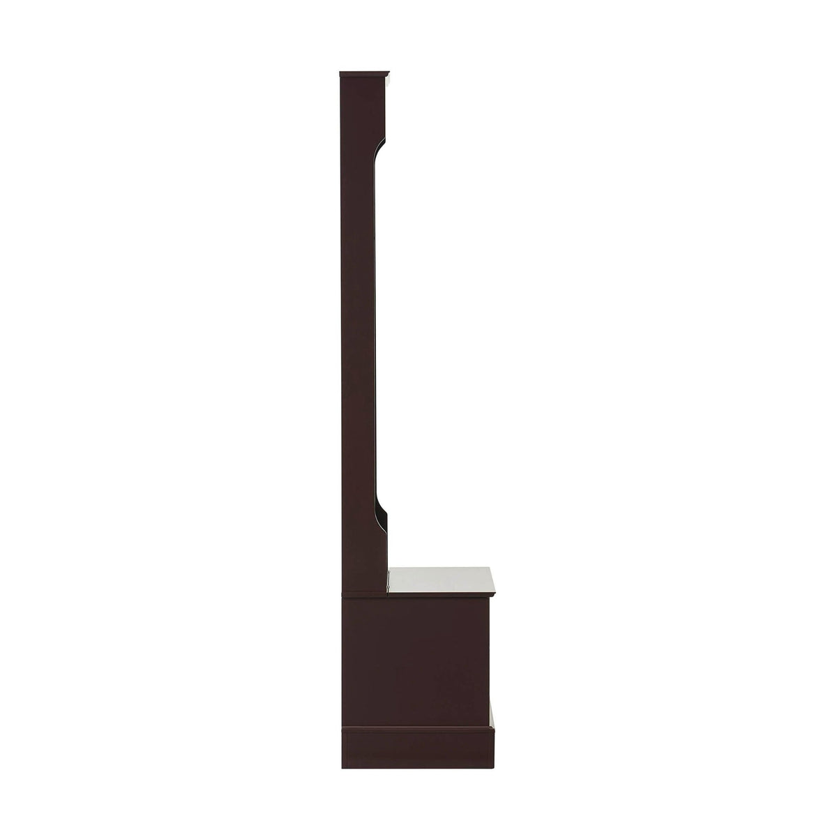 Ruby Space Saving Entry Way Cabinet - Chocolate - DUSK
