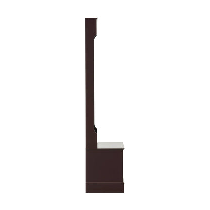 Ruby Space Saving Entry Way Cabinet - Chocolate - DUSK
