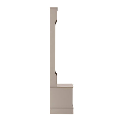 Ruby Space Saving Entry Way Cabinet - Taupe - DUSK