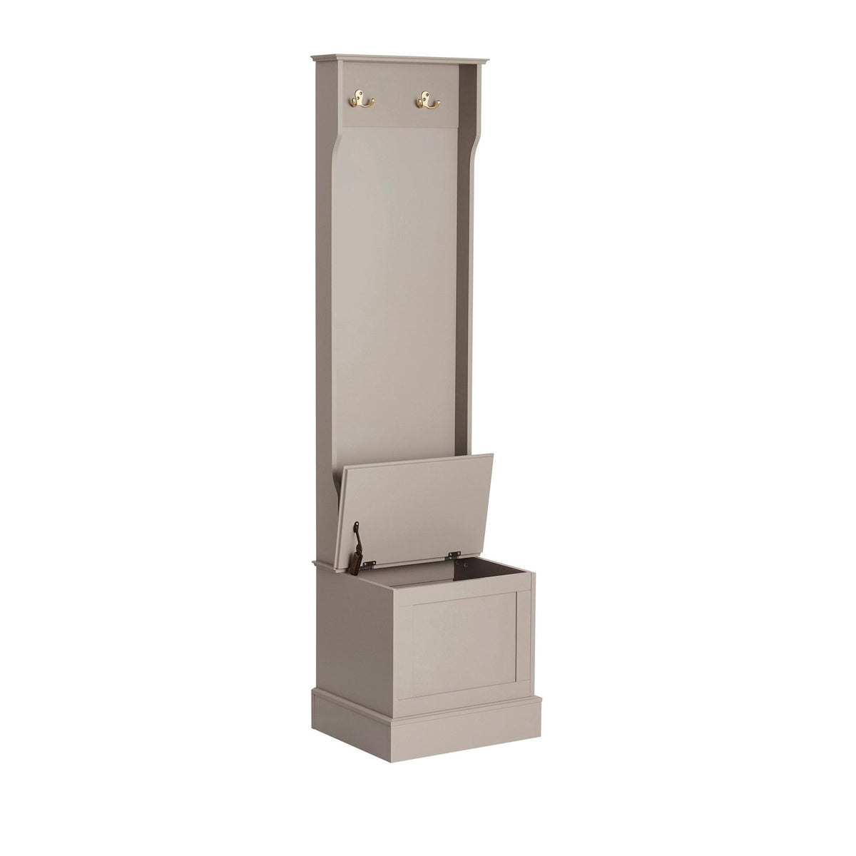 Ruby Space Saving Entry Way Cabinet - Taupe - DUSK