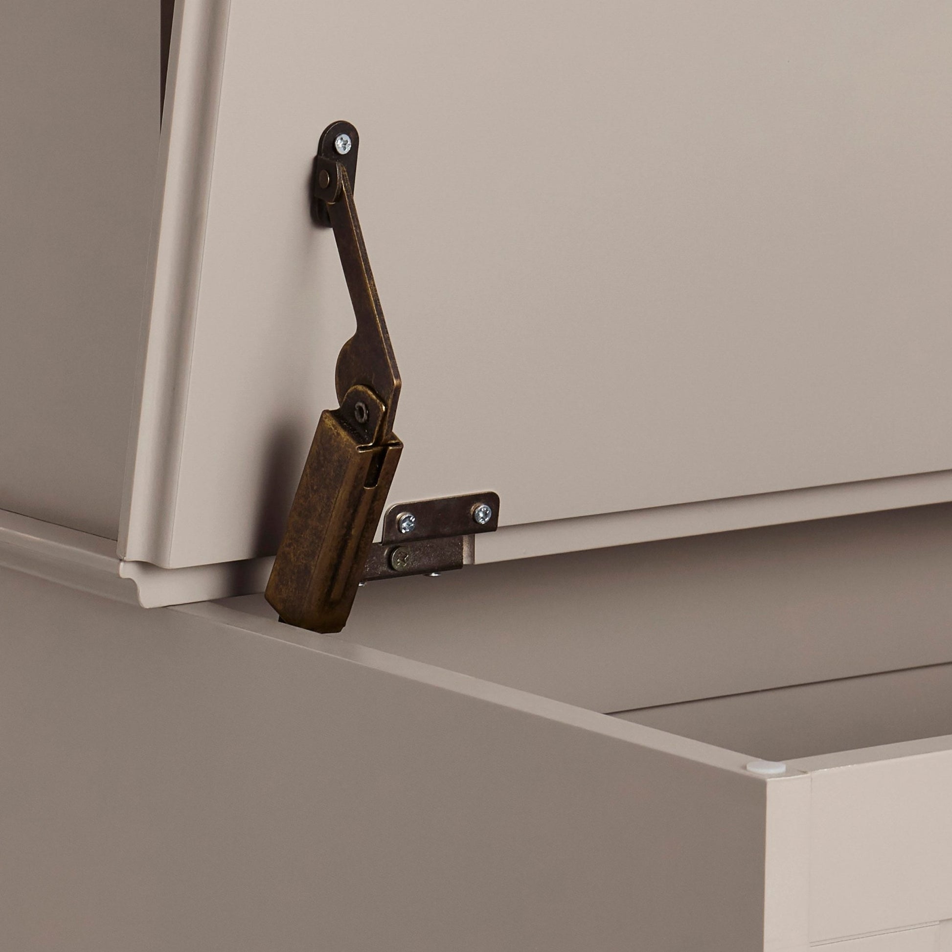 Ruby Space Saving Entry Way Cabinet - Taupe - DUSK