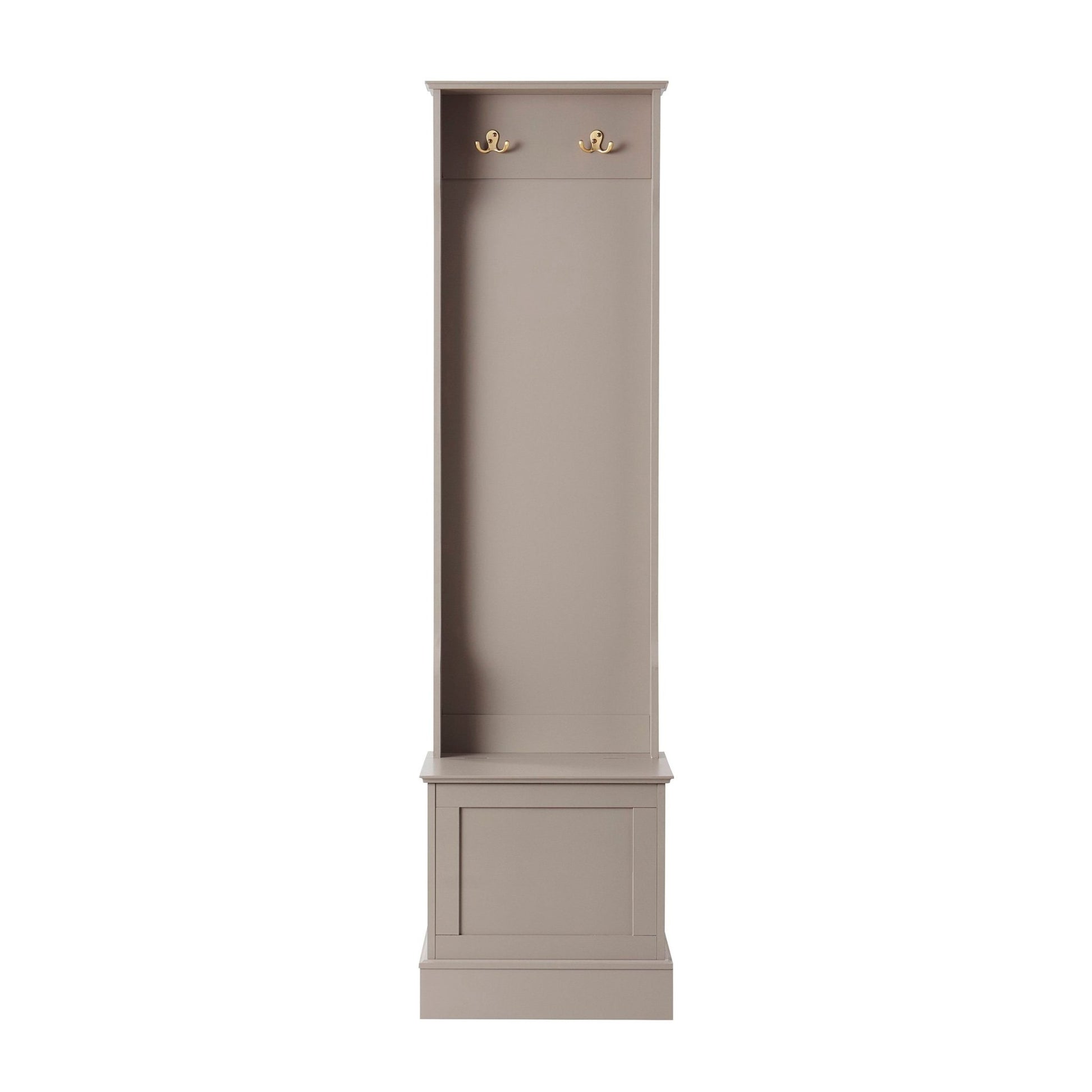 Ruby Space Saving Entry Way Cabinet - Taupe - DUSK