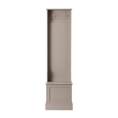 Ruby Space Saving Entry Way Cabinet - Taupe - DUSK