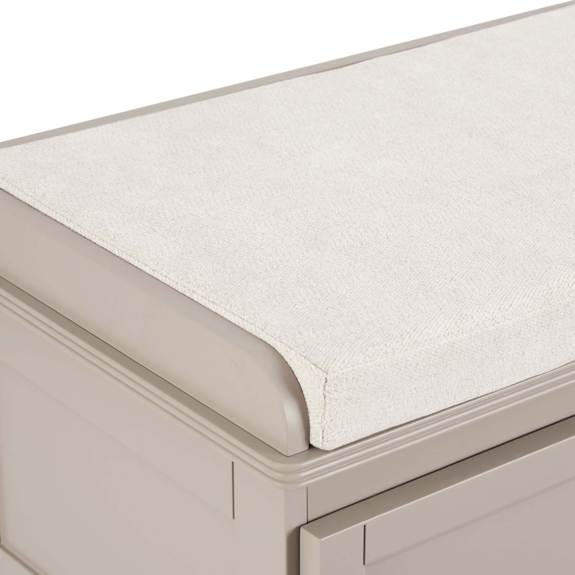 Ruby Storage Cupboard With Seat - Taupe - DUSK