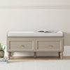 Ruby Storage Cupboard with Seat - Taupe - DUSK