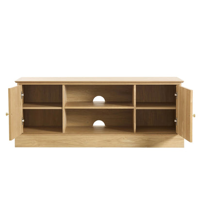 Ruby TV Unit for TVs up to 60" - Light Wood - DUSK